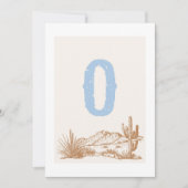 Carte Bannière "O" ONE Western High Chair (Devant)