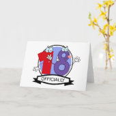 Carte Bannière officielle de Birthday (Fleur jaune)