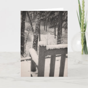 Carte Banquettes couvertes de neige