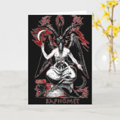 Carte Baphomet (Fleur jaune)