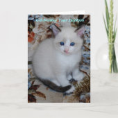 Carte baptême (Devant)