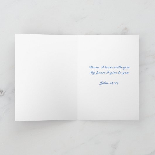 Carte Baptême (Intérieur)