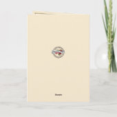 Carte Baptême catholique Écriture de garçon ou de fille (Dos)