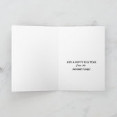 Carte Baptême de Jésus, Vitrail Salutation de Noël (Intérieur)