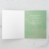 Carte Baptême de la Croix d'or (Intérieur)