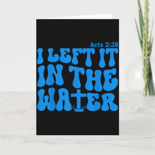 Carte Baptême d'eau Actes 2_38 Chrétien 