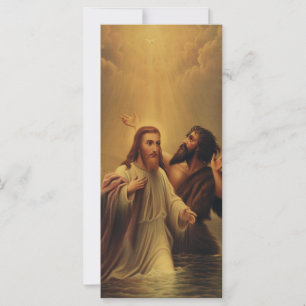 Carte Baptême du Christ