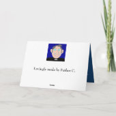 Carte Baptême du seigneur II (Dos)