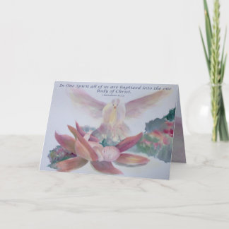 Carte Baptême Enfant "In One Spirit"