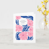 Carte Baptême Félicitations JW Bible Scripture Card (Fleur jaune)