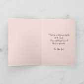 Carte Baptême Merci de baptême pour le prêtre (Intérieur)