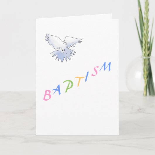 Carte Baptism (Devant)