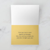 Carte Baptism Anniversary Psalms Scripture Wildflowers (Intérieur)