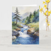 Carte Baptism Card: Galatians 3:25-27 (Fleur jaune)