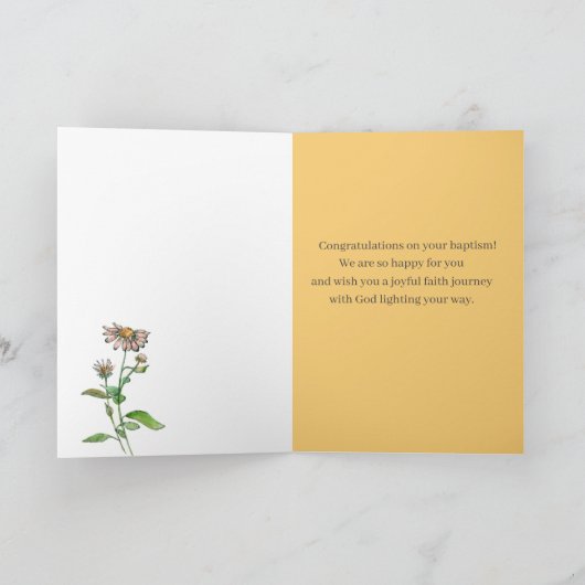 Carte Baptism Congratulations Scripture Philippians (Intérieur)