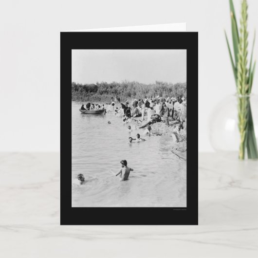 Carte Baptism en 1884 (Devant)