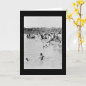 Carte Baptism en 1884 (Fleur jaune)