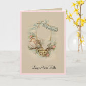 Carte Baptismal Kitko (Fleur jaune)