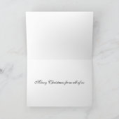 Carte Bar décoré à Noël client (Intérieur)