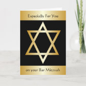 Carte Bar Mitzvah (Devant)