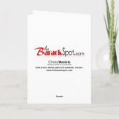 Carte Barack et Michelle (Dos)