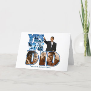 Carte Barack Obama
