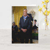 Carte Barack Obama et John Lewis (Fleur jaune)