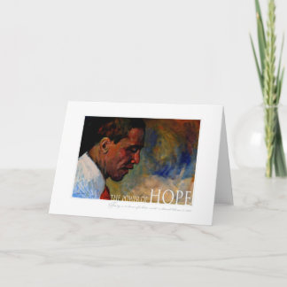 Carte Barack Obama Portrait