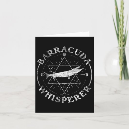 Carte Baracuda Whisperer - Barracuda (Devant)