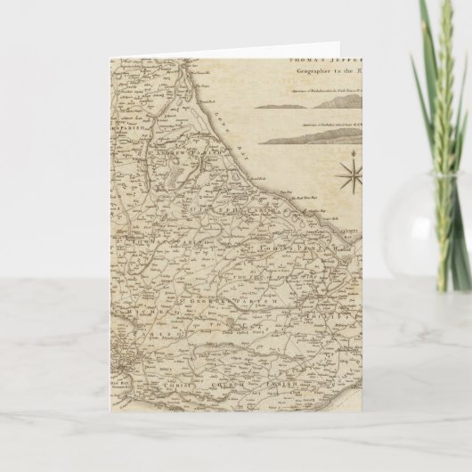 Carte Barbados (Devant)