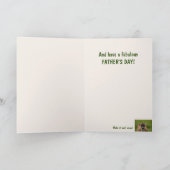 Carte Barbecue de la fête des pères Highlander (Intérieur)