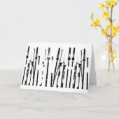 Carte Barbell Forrest (Fleur jaune)