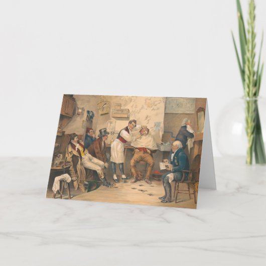 Carte Barber Shop (Devant)