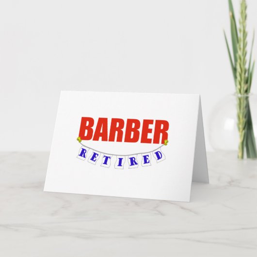 CARTE BARBÈRE RETRAITÉE (Devant)