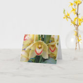 Carte Barbes lumineuses (Fleur jaune)