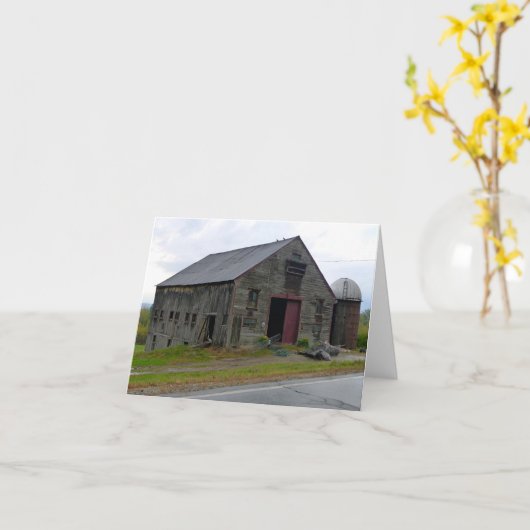 Carte Bard Old New England (Fleur jaune)