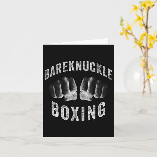 Carte Bareknuckkle Boxing Bareknuckle (Fleur jaune)
