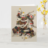 Carte Baril de blanc de singes (Fleur jaune)