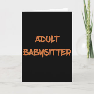 Carte Barman Mixologue Professionnel - Baby-sitter Adult