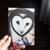 Carte Barn Owl Art