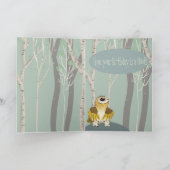 Carte Barn Owl Joyeux Anniversaire ! (Intérieur)
