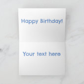 Carte Barracuda, dessin animé sur la pêche (Intérieur)