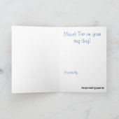 Carte Barre Mitzvah 3 (Intérieur)