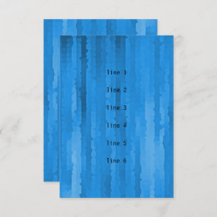 Carte Barre Mitzvah Blue Techno Streaks