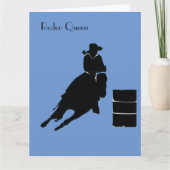 Carte Barrel Racer (Devant)