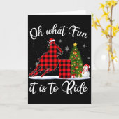 Carte Barrel Racing Oh What Fun It Is To Ride Horse For (Fleur jaune)