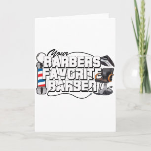 Carte Barres Favorite Barbier