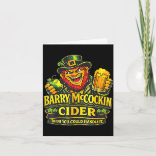 Carte Barry mccockiner mcconconner pub irlandais drôle s