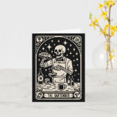 Carte Bartender Tarot Card Halloween Mixologue Barm (Fleur jaune)