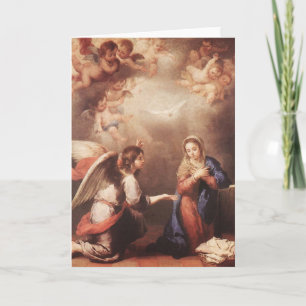 Carte Bartolome Murillo - l'Anunciation